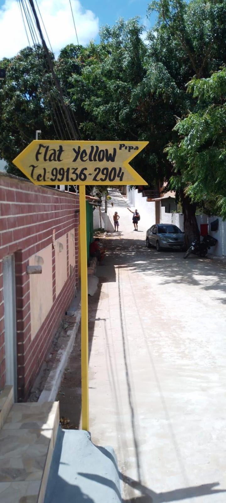 Flat Yellow Pipa Praia de Pipa Luaran gambar